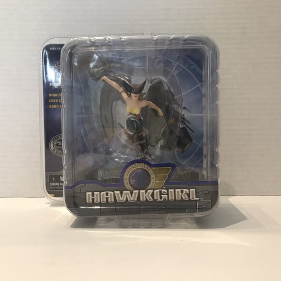 HAWKGIRL - Justice League Figurine Cold Cast Hand Painted Action Figures - Picture 3 of 8
